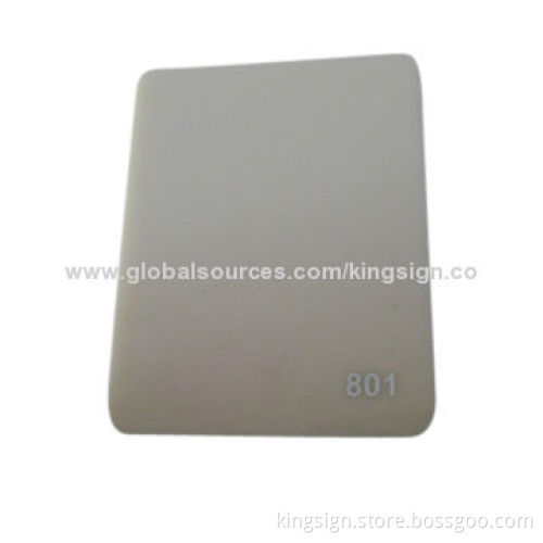 White Acrylic Plate with 3mm Thickness and Craft Materials